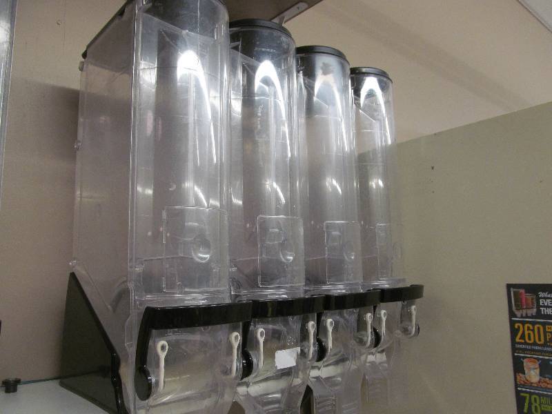 gravity feed bins