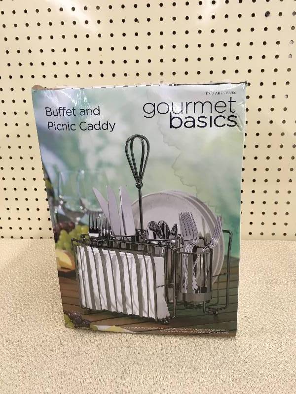 GOURMET BASICS, BUFFET AND PICNIC CADDY