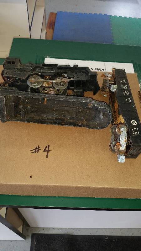 Model train parts