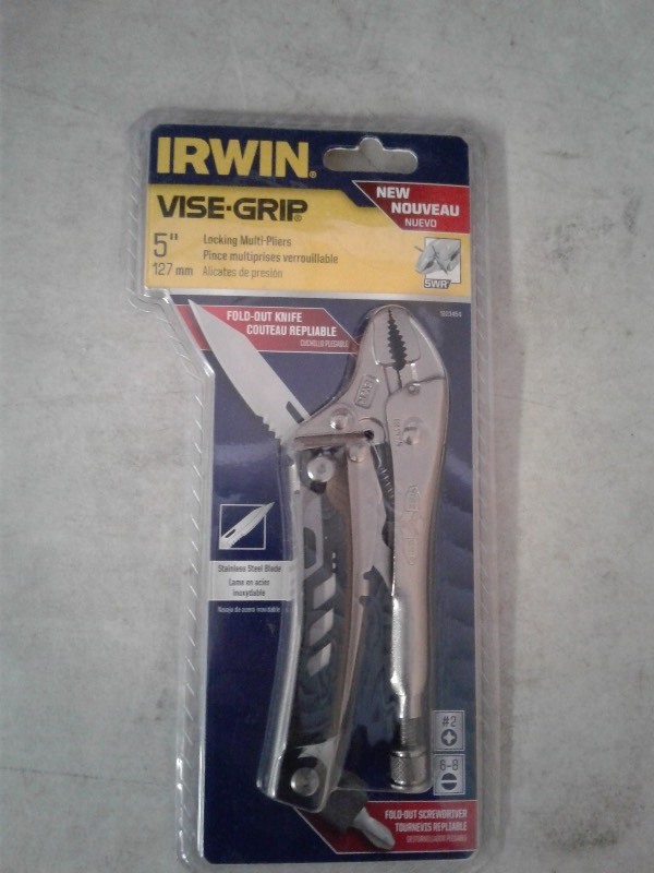 Irwin 5 Locking multi-pliers