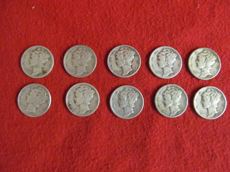 lot 21 image: coins