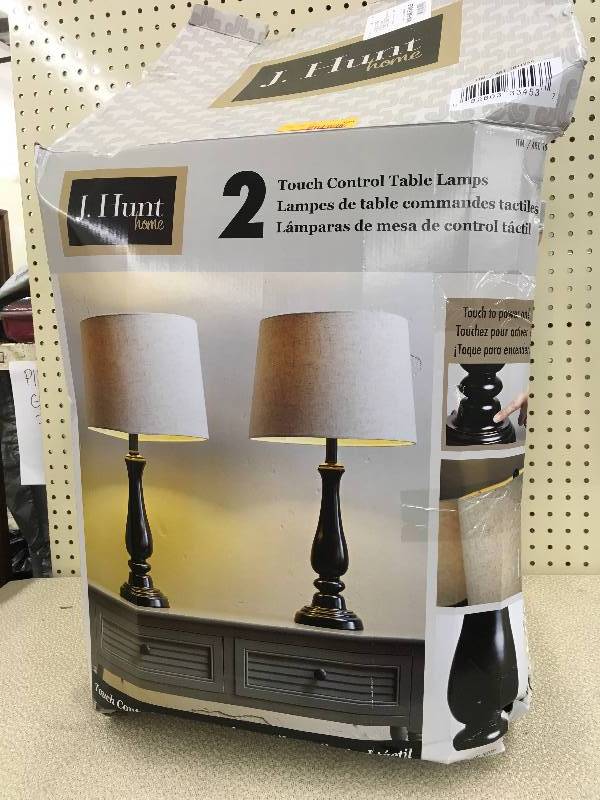 lot 124 image: 2PK TOUCH CONTROL LAMPS