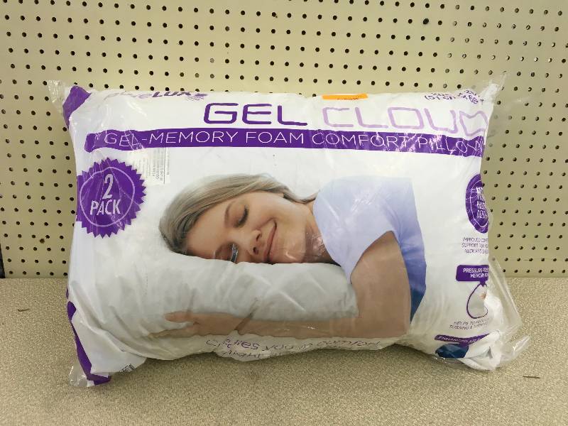 lot 123 image: PURELUX GEL CLOUD PILLOW