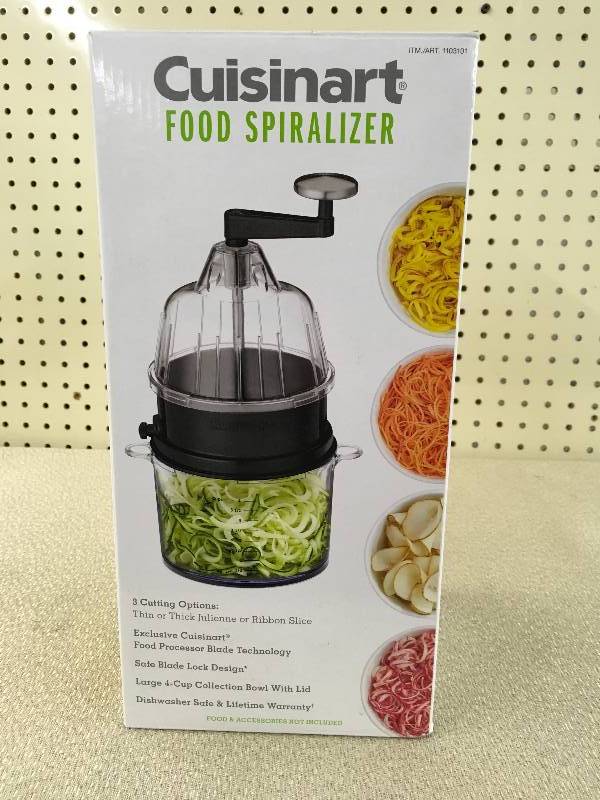 lot 128 image: CUISINART FOOD SPIRALIZER