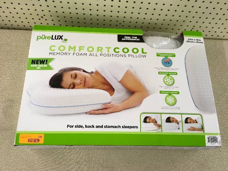 lot 134 image: PURELUX COMFORTCOOL PILLOW