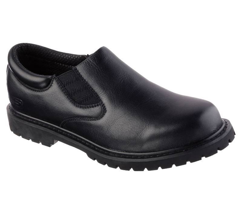 Skechers Men s Cottonwood-Goddard Slip-Resistant Work Shoe - Extra Wide ...