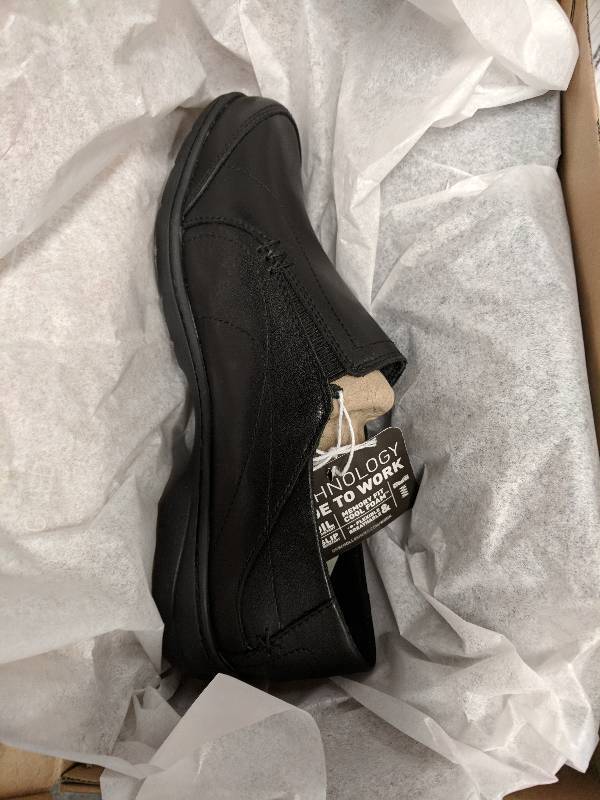 lot 53 image: Dr. Scholls Womens Hettie Work shoe Black 8