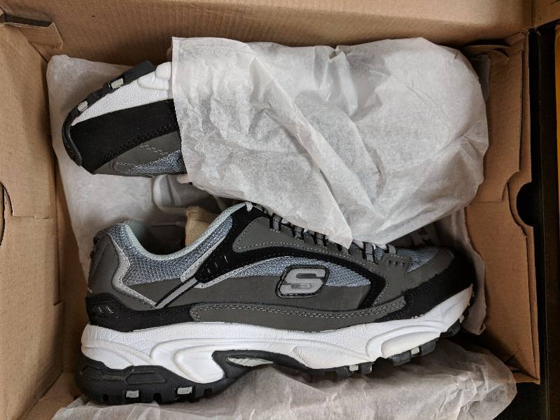lot 73 image: Skechers MN Nuovo Cutback Charcoal 9