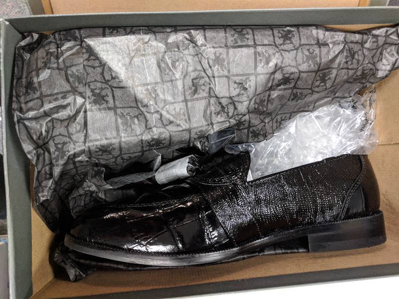 lot 85 image: Stacy Adams MN Santana Slip On Black 7.5