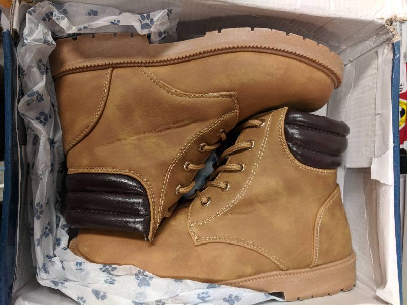 lot 112 image: Rugged Bear Girls Casual Boots Tan 3