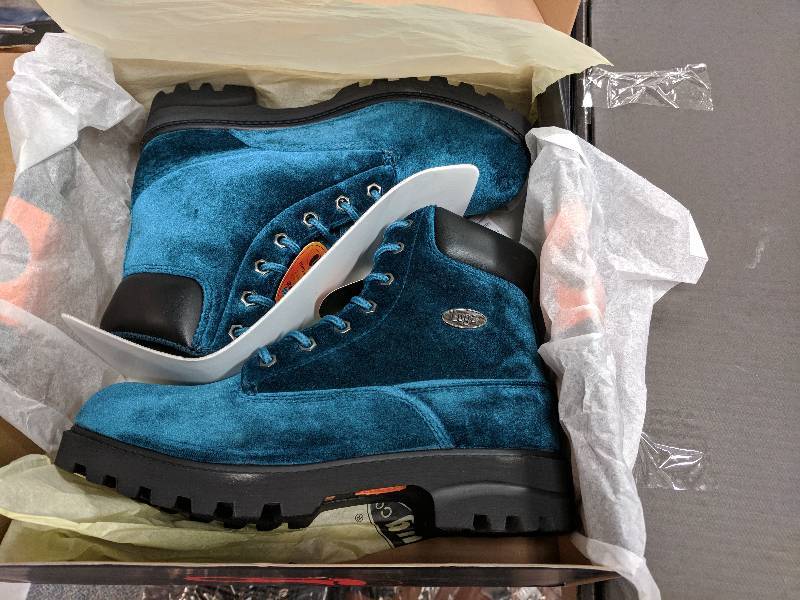 lot 114 image: Lugz Womens EMPIRE HI Velvet Teal 9