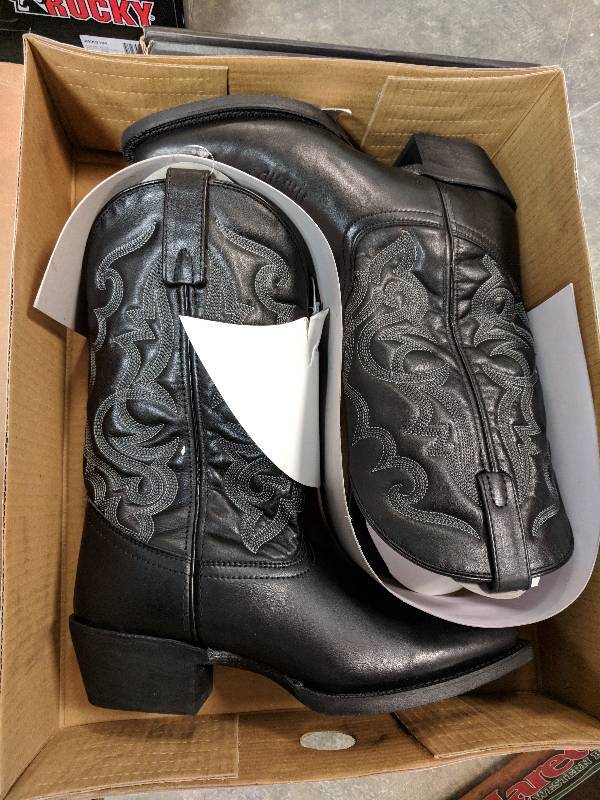 lot 190 image: Laredo Womens Maddie Western Boot Black 9