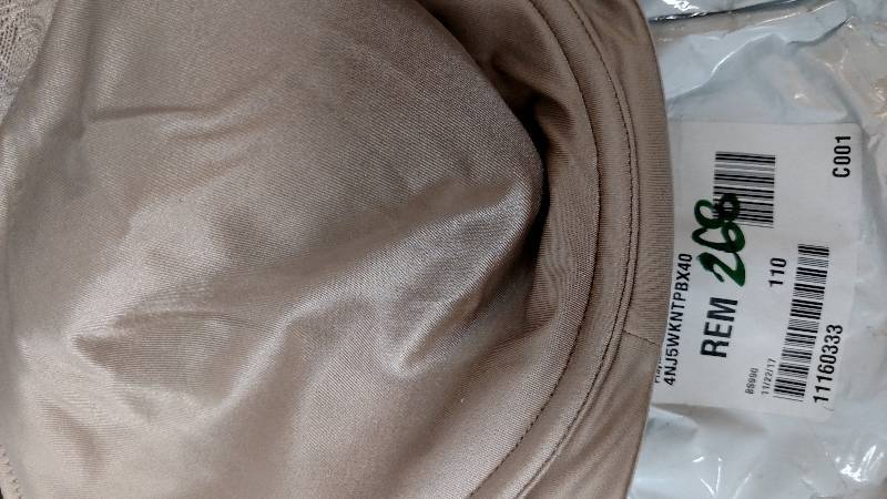 lot 268 image: Playtex Secrets Undercover Slimming Shaping Underwire Bra Taupe 40 DD
