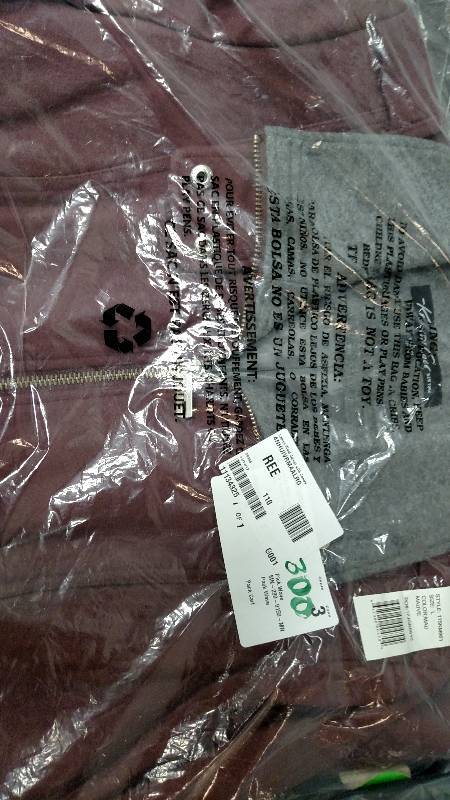 lot 300 image: Kenneth Cole Wool-Blend Jacket with Contrast Lining - Mauve Large