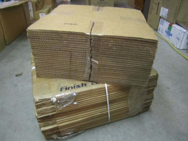 lot 87 image: Lot of 55 Shipping Boxes 1 pack of ...