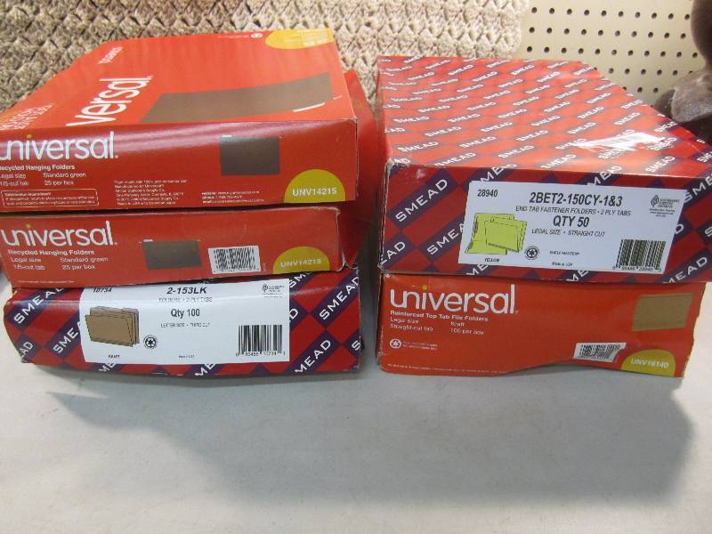 lot 96 image: Lot of Misc Office FilesFolders Se...