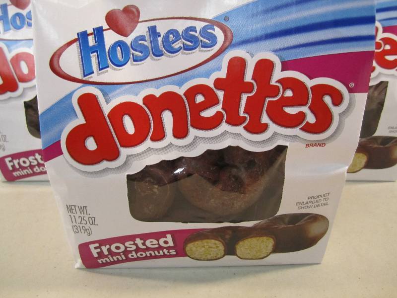 lot 101 image: 3 Bags of Hostess Donettes Chocolat...