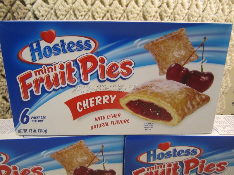 lot 110 image: 3 Boxes of Hostess Mini Fruit Pies ...