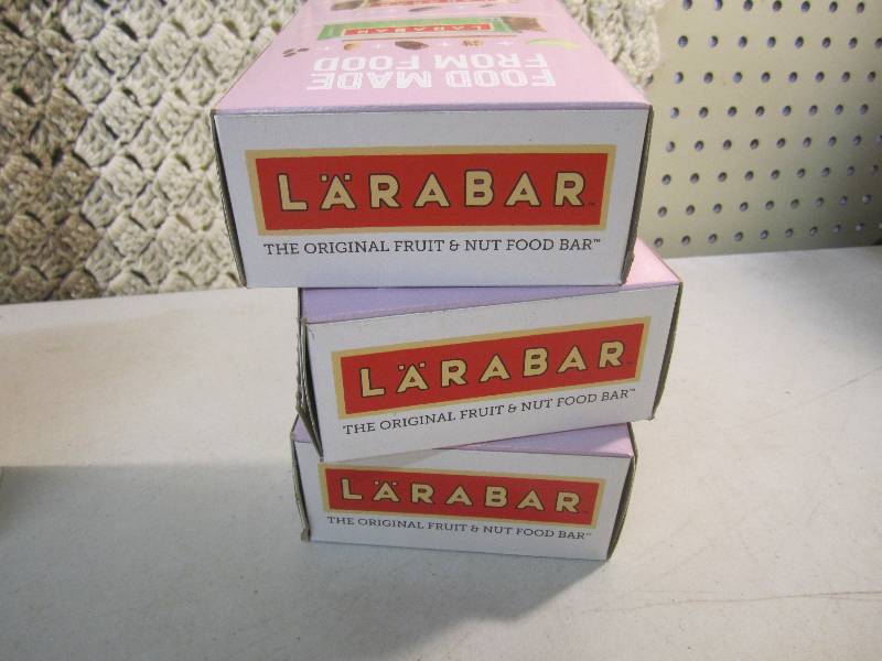 lot 144 image: 3 Boxes of Larabar Apple Pie Fruit ...