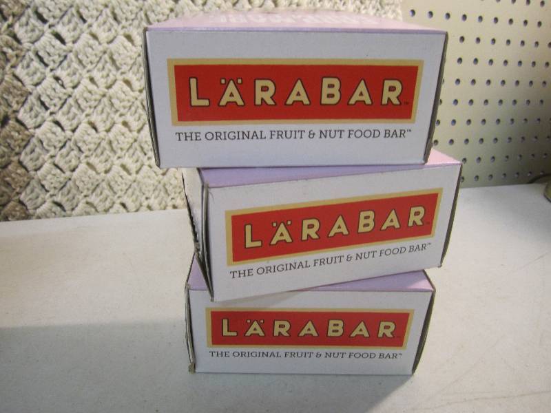 lot 146 image: 3 Boxes of Larabar Apple Pie Fruit ...