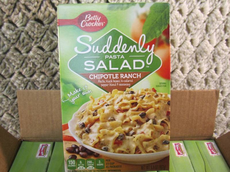 lot 147 image: Case of 12 Suddenly Salad Pasta Chi...