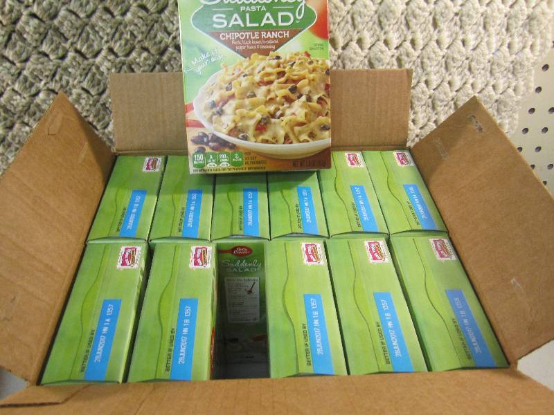 lot 148 image: Case of 12 Suddenly Salad Pasta Chi...
