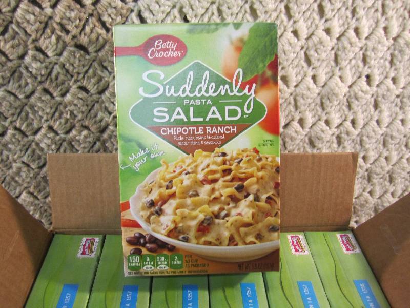 lot 149 image: Case of 12 Suddenly Salad Pasta Chi...