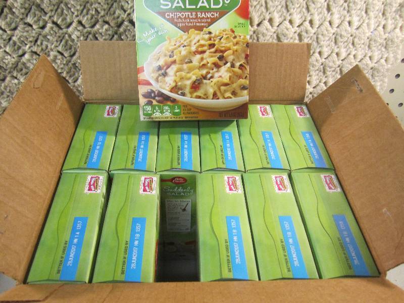 lot 150 image: Case of 12 Suddenly Salad Pasta Chi...