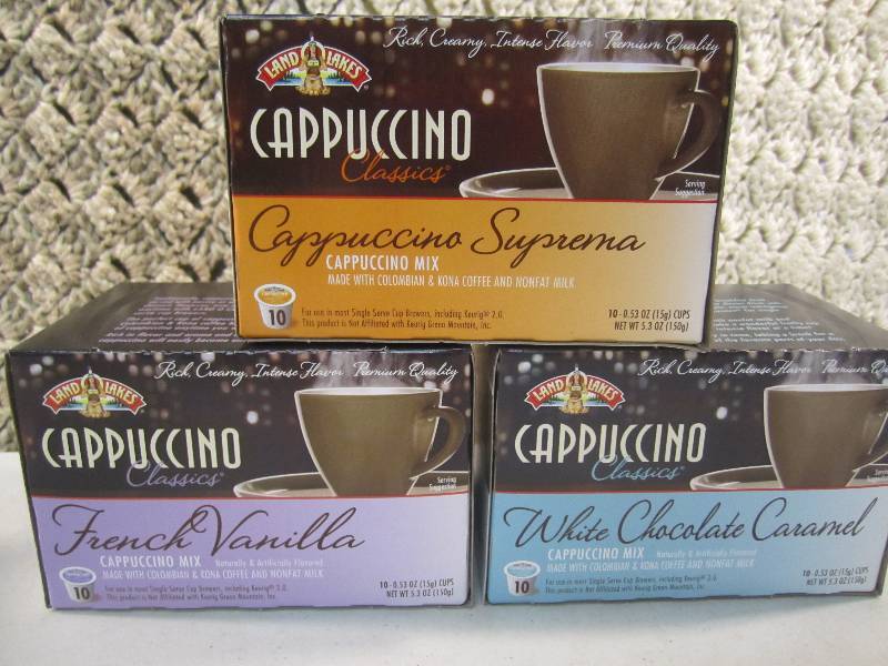 lot 152 image: 3 Boxes of Cappuccino Classics in 3...