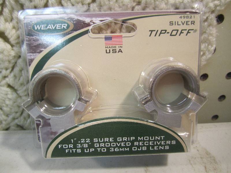 lot 175 image: Lot of 3 New Gun Scope Mount Sets S...