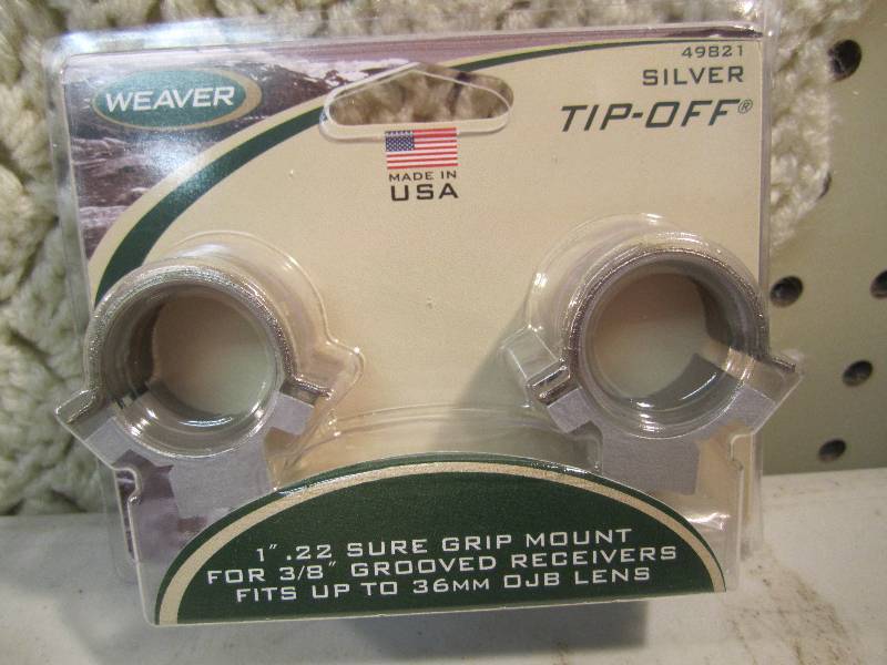 lot 177 image: Lot of 3 New Gun Scope Mount Sets S...
