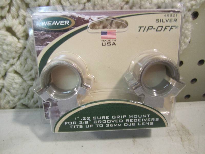 lot 179 image: Lot of 3 New Gun Scope Mount Sets S...