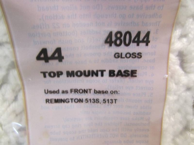 lot 184 image: Lot of 12 Weaver Gun Scope Top Moun...