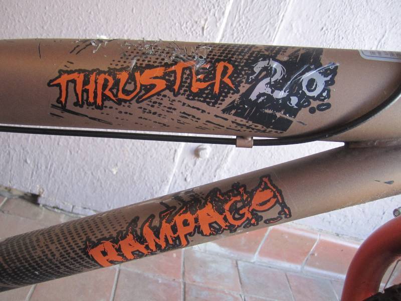 Thruster rampage hot sale bmx bike