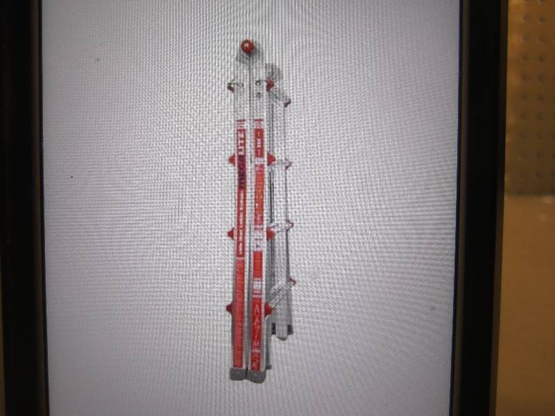 lot 207 image: Little Giant M17 Aluminum Ladder wi...