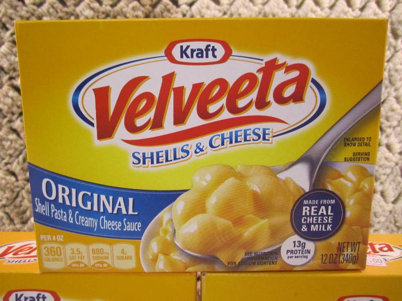 lot 227 image: Lot of 3 Boxes Kraft Velveeta Shell...