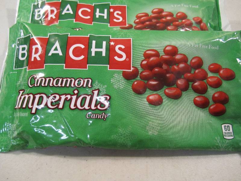 lot 232 image: Lot of 4 Bags Brachs Cinnamon Impe...