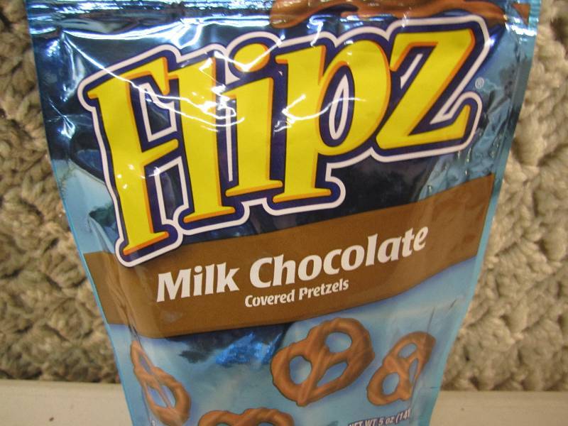 lot 233 image: Lot of 3 Bags Flipz Milk Chocolate ...