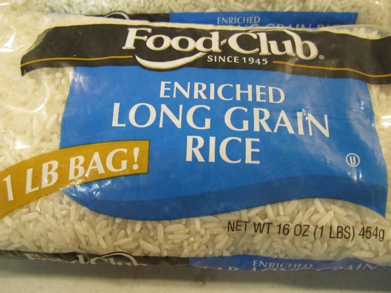 lot 237 image: 4 Pounds of Enriched Long Grain Ric...