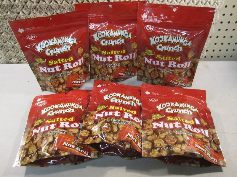 lot 252 image: Lot of 6 Bags Kookamunga Crunch Sal...