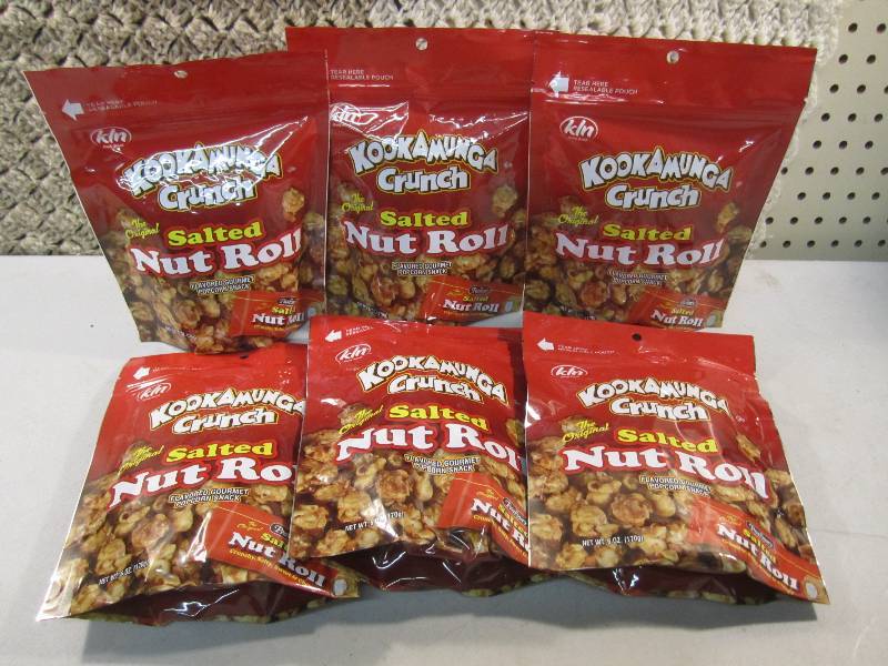lot 253 image: Lot of 6 Bags Kookamunga Crunch Sal...