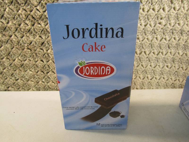lot 259 image: Lot of 4 Boxes Jordina Cakes Best b...