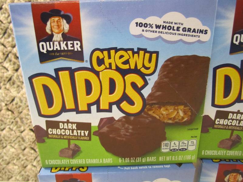 lot 261 image: Lot of 4 Boxes Chewy Dipps Dark Cho...