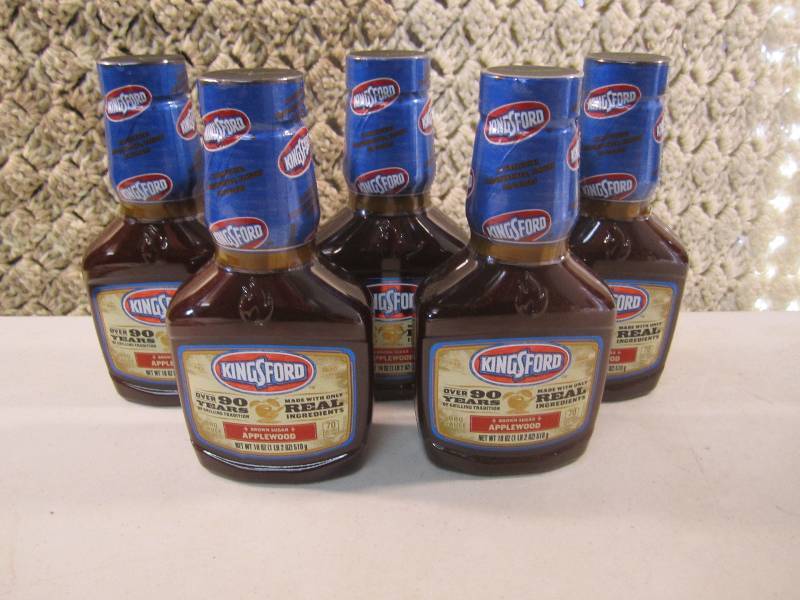 lot 272 image: Lot of 5 Bottles Kingsford Brown Su...