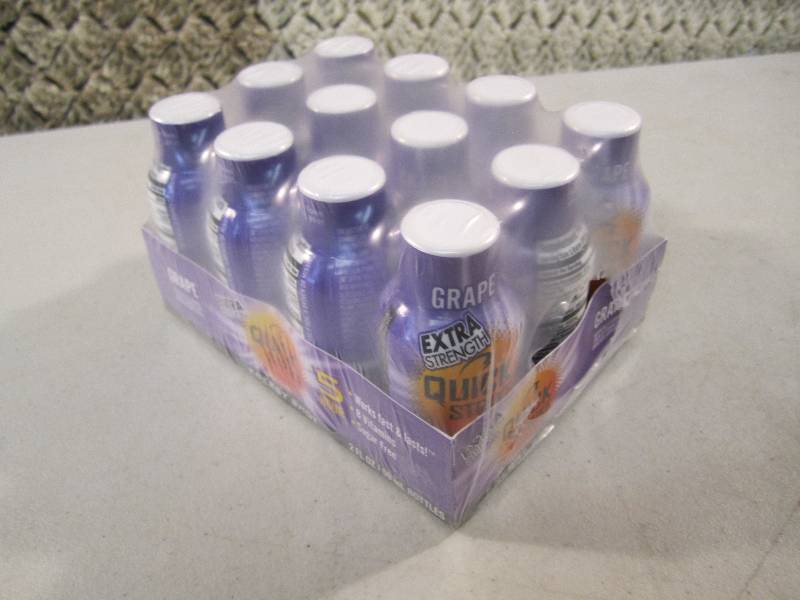 lot 287 image: Pack of 12 Quick Strike 5 Hour Ener...