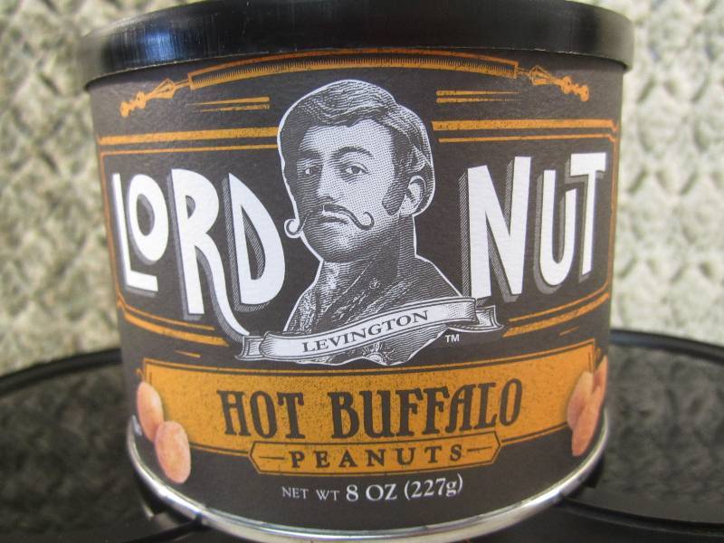lot 288 image: Lot of 3 Cans Lord Nut Hot Buffalo ...