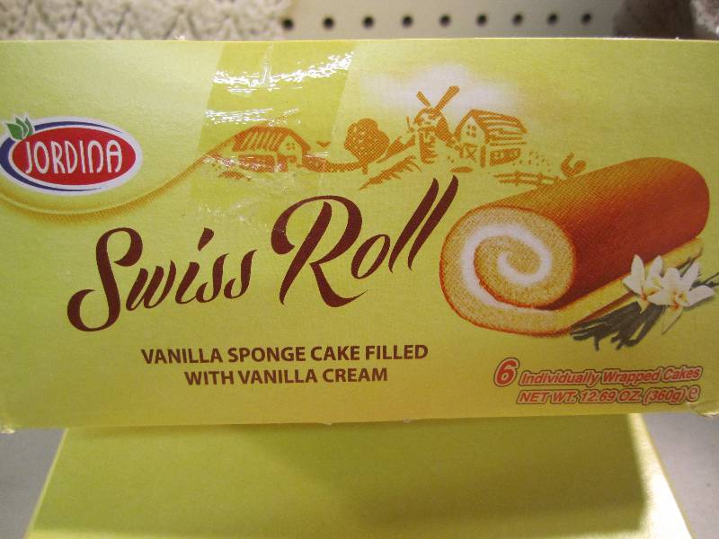 lot 312 image: Lot of 3 Boxes Jordina Swiss Rolls ...