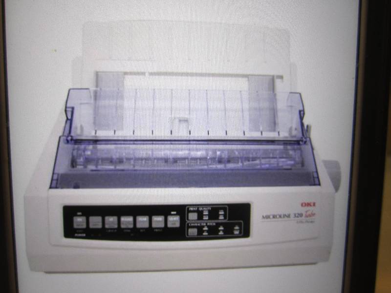 lot 29 image: OKI Microline 320 Turbo Monochrome ...