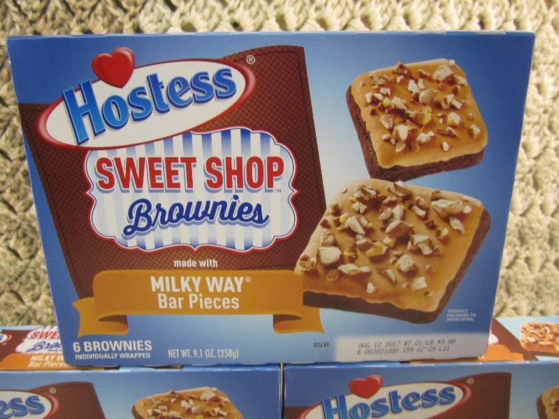 lot 72 image: 3 Boxes Hostess Sweet Shop Brownies...
