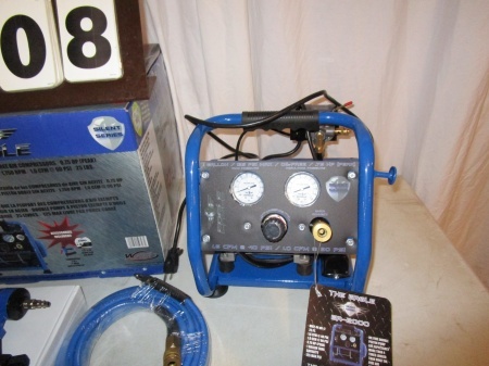 Eagle Silent Series 1 Gallon Air Compressor plus Nailer